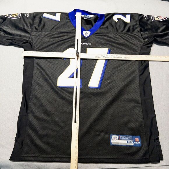 Vintage Reebok Baltimore Ravens Jersey #27 Mens Size 50 No Name Plate‎ Blank - Picture 4 of 7